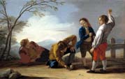 boys playing with tops